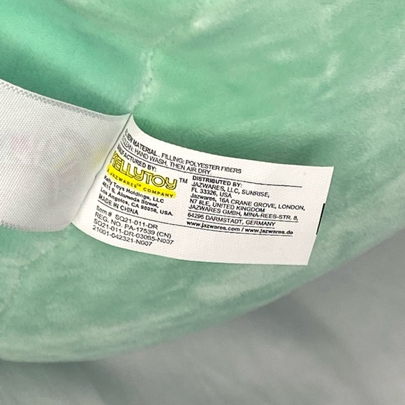 12” Abe the Bearded Dragon Squishmallow - Picture 4 of 6